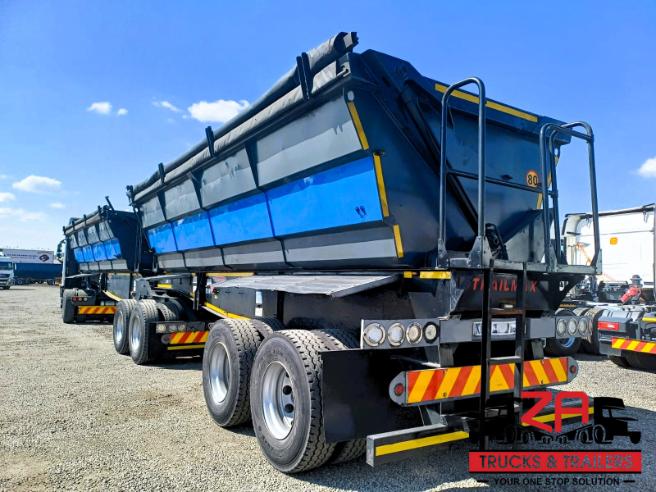 2021 TRAILMAX 40 CUBE SIDE TIPPER TRAILER #53167